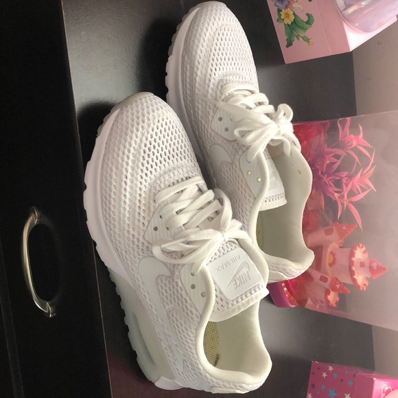 Mesh platinum Nike Air Max 90s - Picture 1 of 4